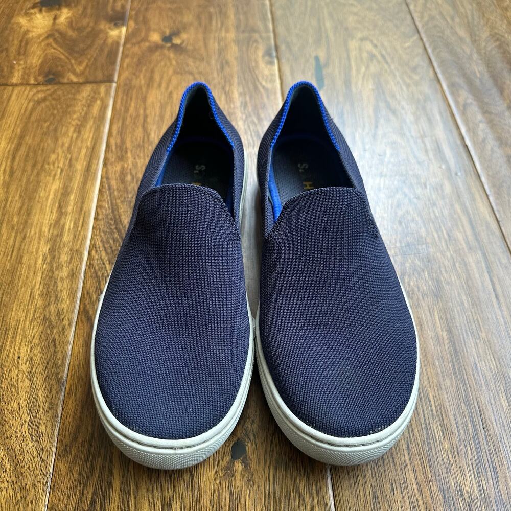 Rothy’s Kids Sneaker size 4 navy blue girl boy women 6